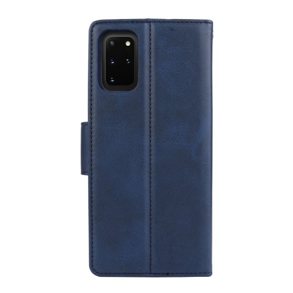 Elegant Plånboksfodral - Samsung Galaxy S20 Plus Blå