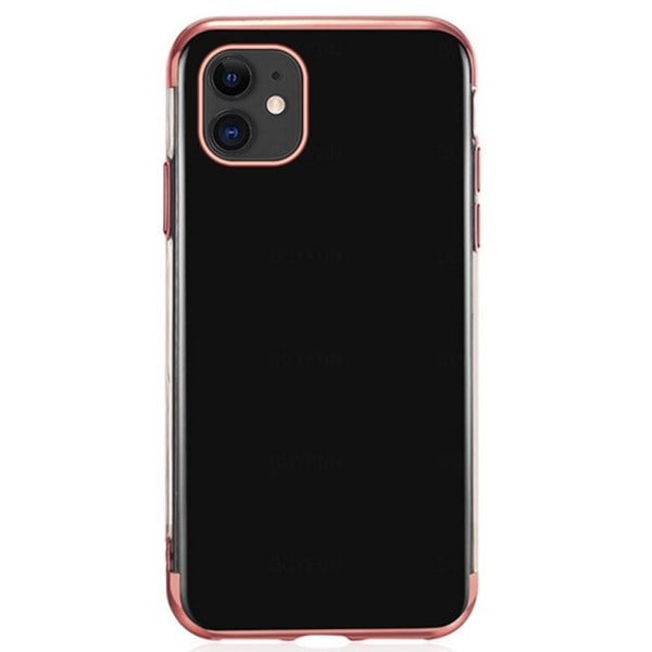 iPhone 12 - Tyylikäs Floveme-silikonisuoja Röd
