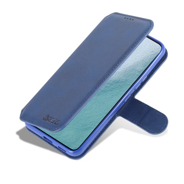 Samsung Galaxy S21 FE - Effektfullt Praktiskt Pl�nboksfodral Blå