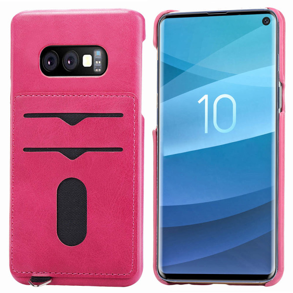 Samsung Galaxy S10e - Stilrent Vintage Skal fr�n Leman Grön