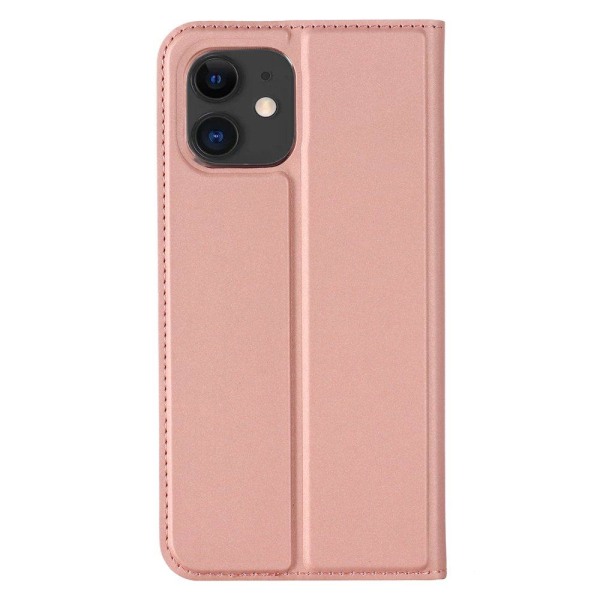 iPhone 12 Mini - Elegant Smart Pl�nboksfodral Roséguld