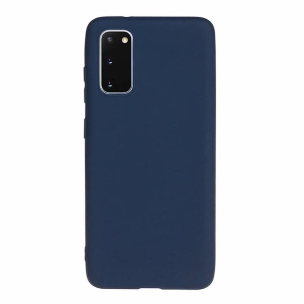 Samsung Galaxy A02S - Stilfuldt beskyttende NKOBEE Cover Mörkblå