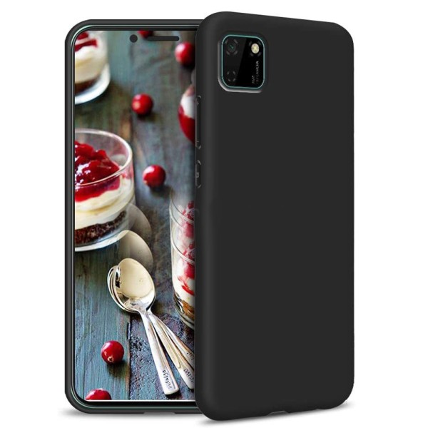 Beskyttende mat cover - Huawei Y5p Svart