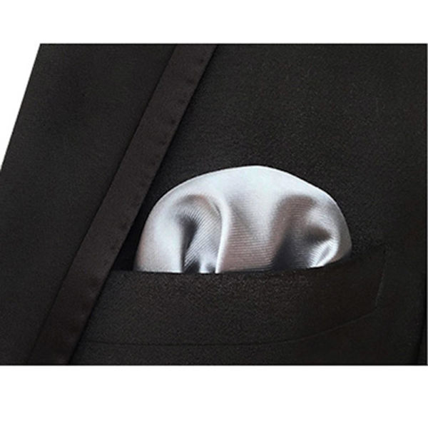 Stilren Pocket Square Kavaj Bröstnäsduk Röd