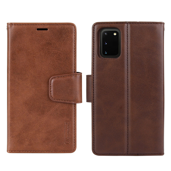 Samsung Galaxy S20 - Tyylikäs 2-in-1 Hanman lompakkokotelo Roséguld