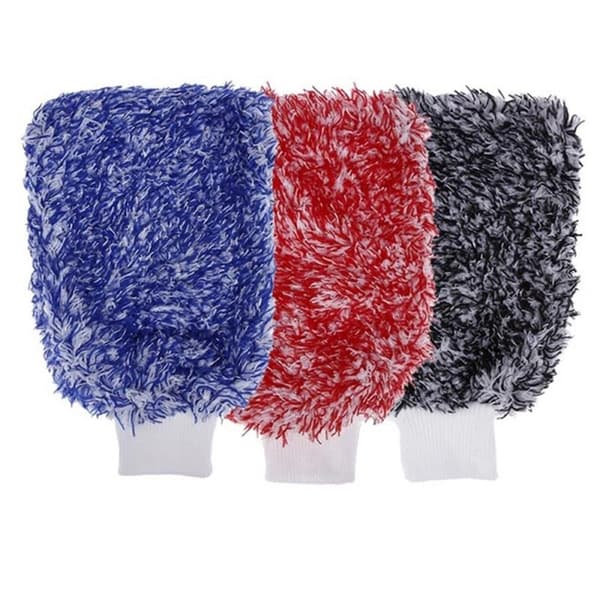 Praktiskt One Size Rengörings Handske MICROFIBER Grå