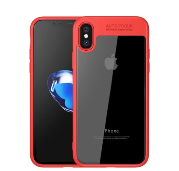 iPhone X/XS - Skal AUTO FOCUS Rosa