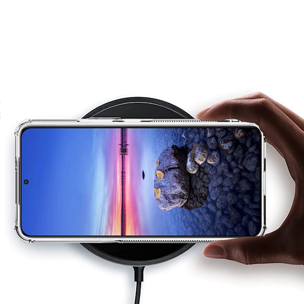 Samsung Galaxy S25 Ultra - Stilrent Skal med Korthållare Transparent