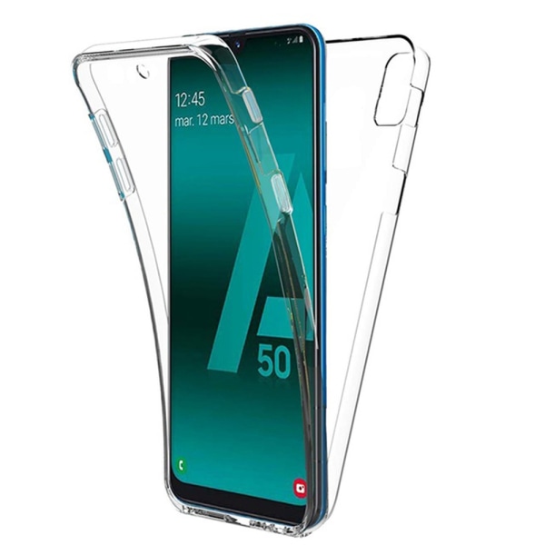Samsung A50 | 360° TPU silikonikotelo | Kattava suojaus Rosa
