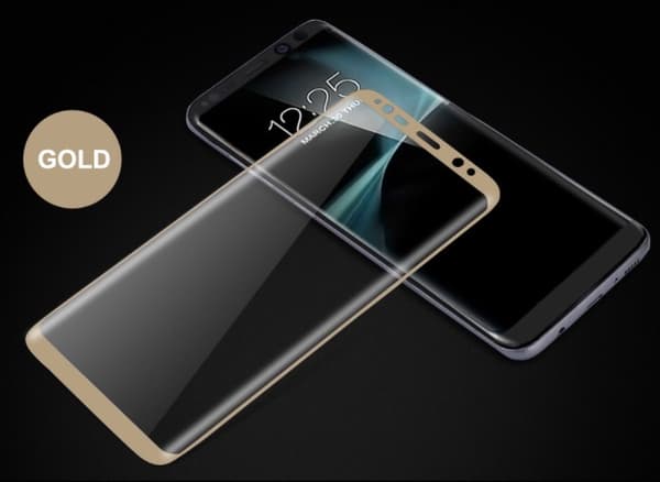 Samsung Galaxy S8 - (2-PACK) ProGuard EXXO-näytönsuoja kehyksellä Vit