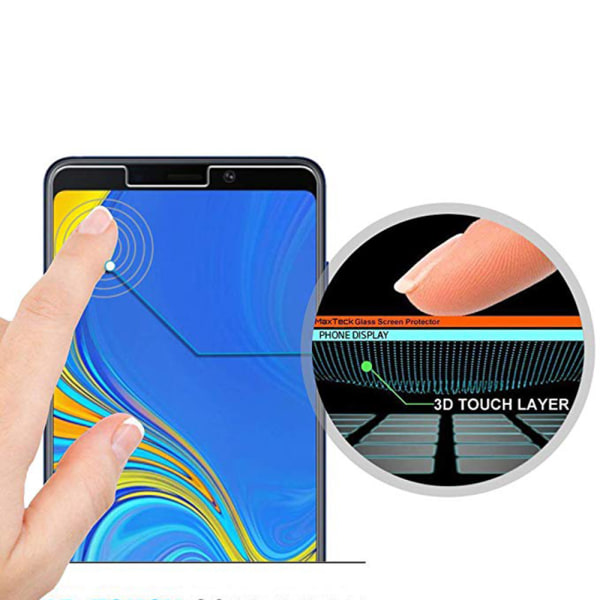 3-PAKKAUS Samsung Galaxy A9 (2018) Standard HD 0,3 mm näytönsuoja Transparent