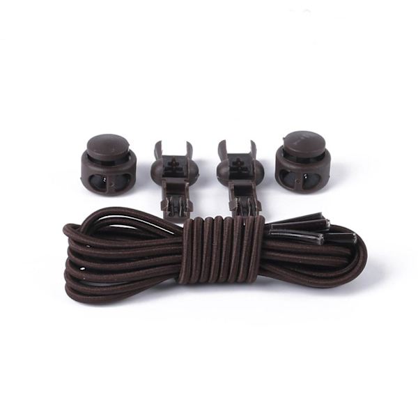 Snørebånd (Elastisk) 100cm - Holdbar Mörk Militärgrön