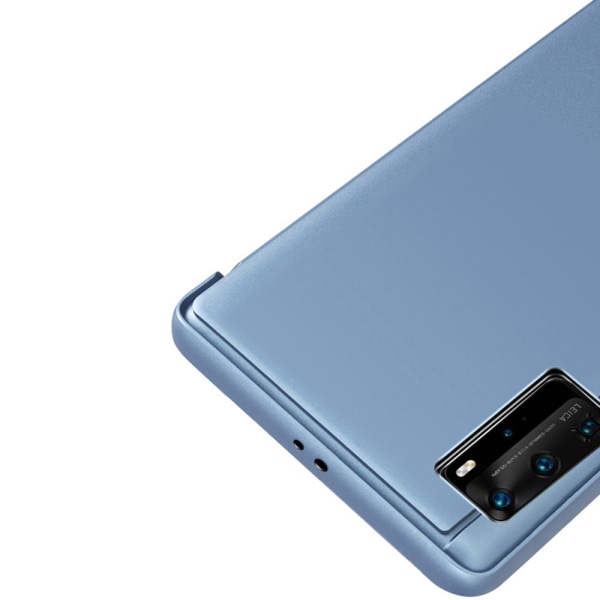 Huawei P40 Pro - Exklusivt Skyddsfodral (LEMAN) Silver