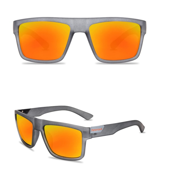 Stilige solbriller (polariserte) Svart/Röd