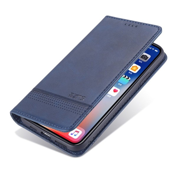 Xiaomi Redmi 9AT - Käytännöllinen lompakkokotelo klassisella muotoilulla Blå