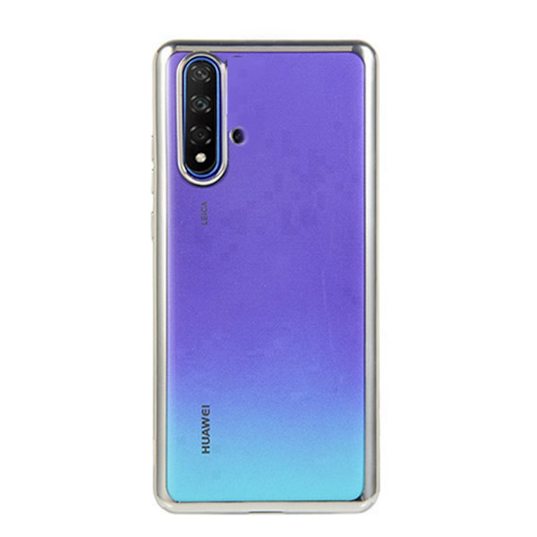 Elegant Skyddande Silikonskal - Huawei Nova 5T Guld