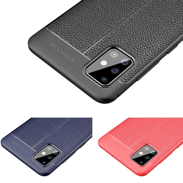 Kraftfuldt beskyttelsescover - Samsung Galaxy A51 Röd