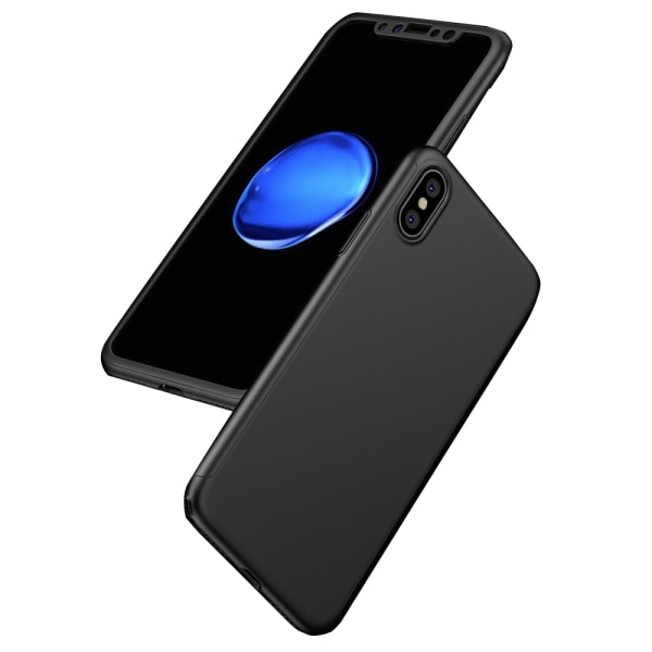 iPhone XR - Skyddande Floveme Dubbelskal Röd