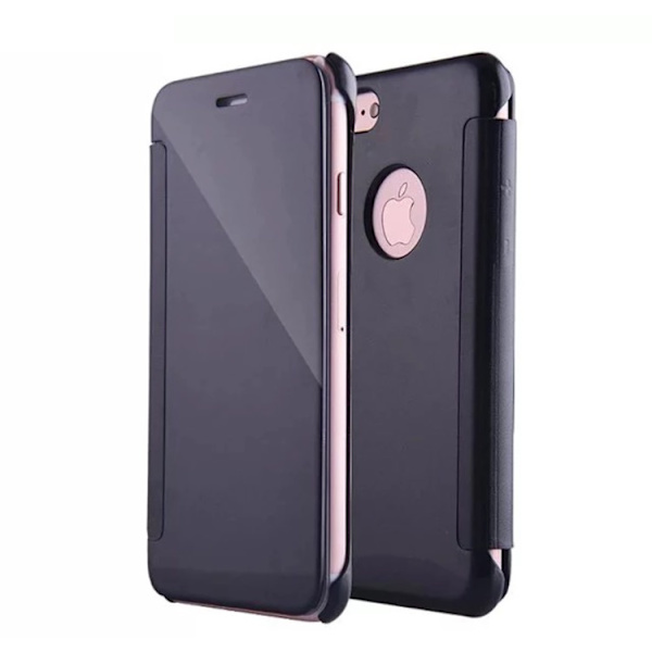 iPhone 6/6S Plus - LEMAN Stilrent Clear View-fodral (ORIGINAL) Guld