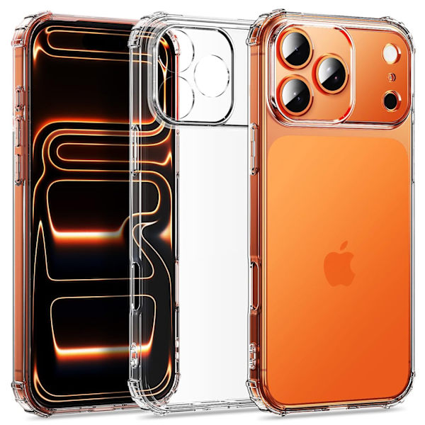 Trådlöst laddbart skyddsskal iPhone 17 Pro Max