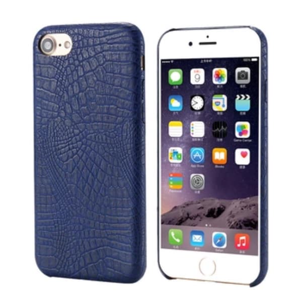 iPhone 8 - Stilfullt Skal i ödlemönster Brun
