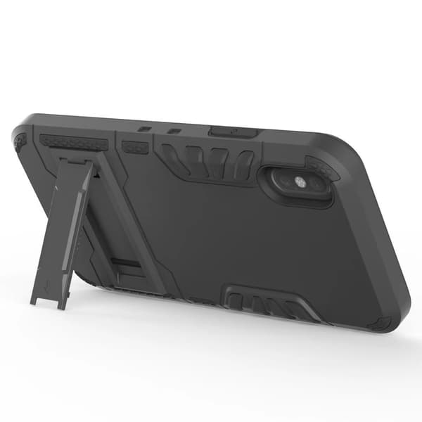 Praktiskt Skyddsfodral (ROCK) för iPhone X/XS Blå Blå