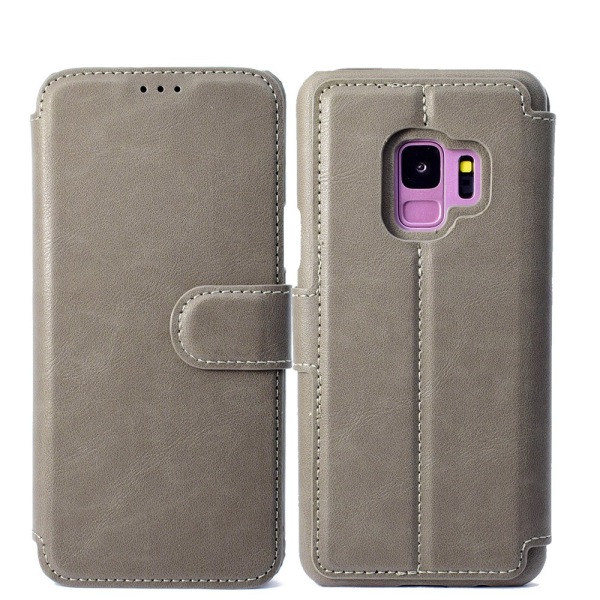 Class-Y Fodral med plånbok till Samsung Galaxy S9 Svart