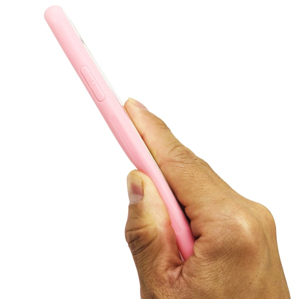 Elegant Skyddskal till iPhone 7 (Härdat glas) Flamingo