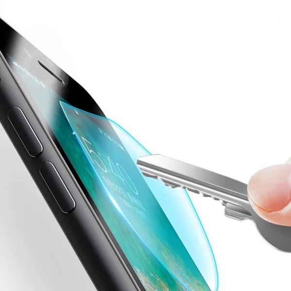 2-PACK iPhone SE 2020 Keramiskt Skärmskydd HD 0,3mm Transparent/Genomskinlig