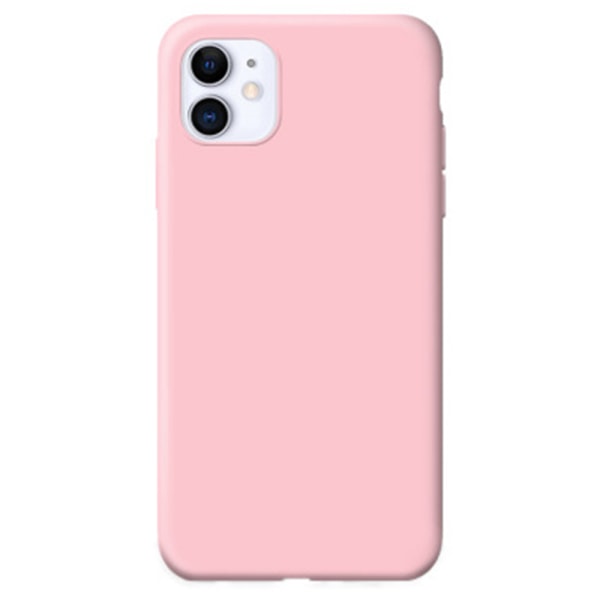 iPhone 12 - Stilsäkert Skyddande TPU Skal Rosa