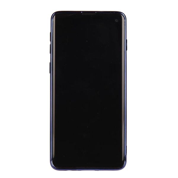 Samsung Galaxy S10E - Käytännöllinen silikonikotelon rengaspidike FLOVEME Blå