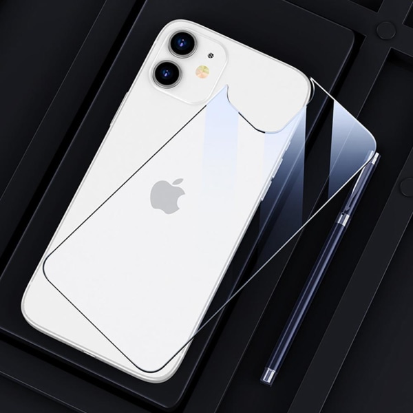 3-PACK iPhone 12 Mini Fram- & Baksida Skärmskydd 0,3mm Transparent
