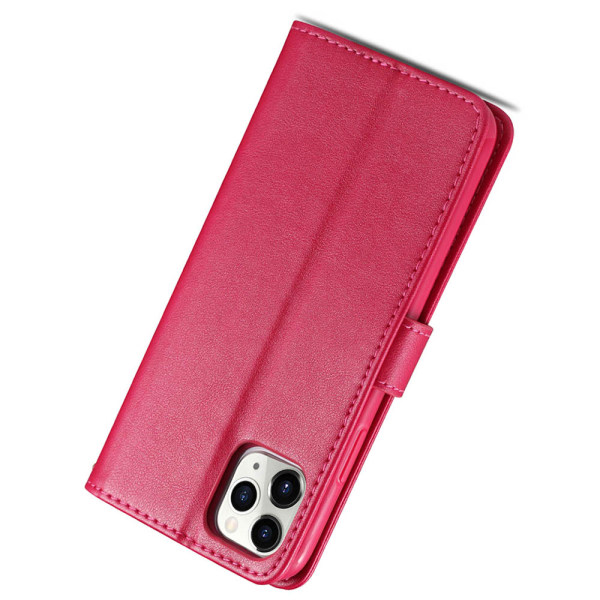 iPhone 11 Pro Max - Yazunshi Professional Wallet Cover Rosaröd
