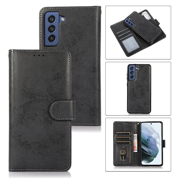 Samsung Galaxy S21 FE - Stilrent LEMAN Pungeetui Svart