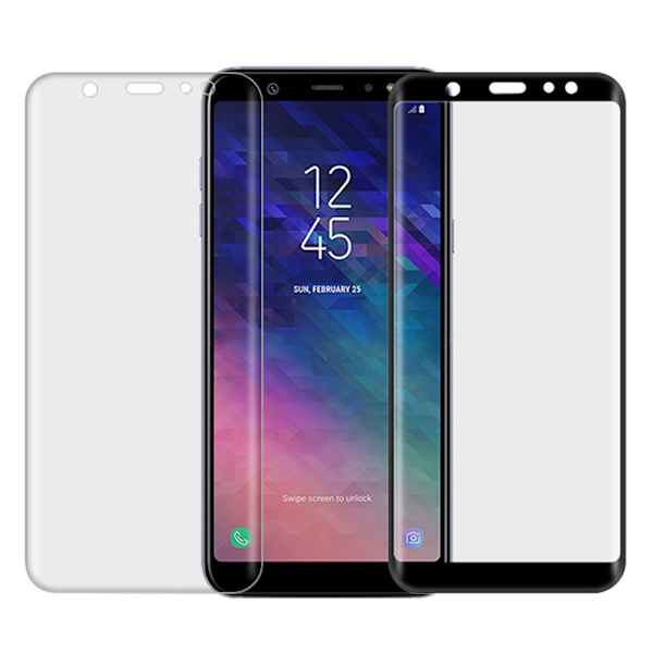 Sk�rmskydd 3D HD 0,3mm Samsung Galaxy A6 Plus Svart