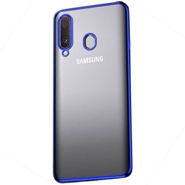 Suojaava silikonikuori - Samsung Galaxy A20E Silver Silver