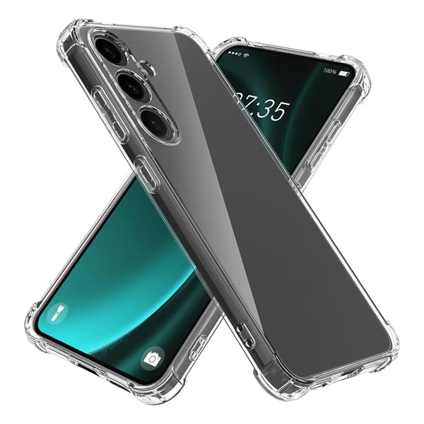 Samsung Galaxy S25 Plus - Smart & Slitstarkt Silikonskal Blå/Rosa