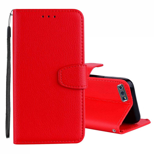 Huawei Honor 10 - Stilsäkert Nkobee Plånboksfodral Röd