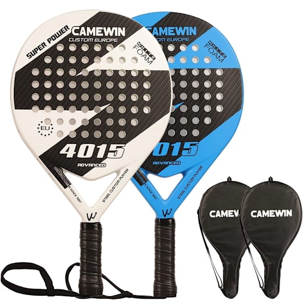 Professionellt Kraftfullt Padel Racket CAMEWIN Vit