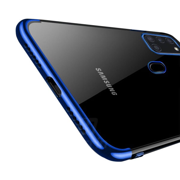 Samsung Galaxy A21S - Professionellt Skyddsskal i Silikon (FLOVE Svart