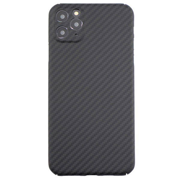 iPhone 11 Pro Max - Stilrent Skyddsskal Karbon Design Svart