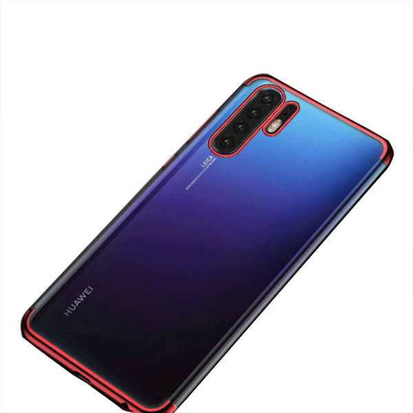 Huawei P30 Pro - FLOVEME Extra Tunt Stilsäkert Silikonskal Guld Guld