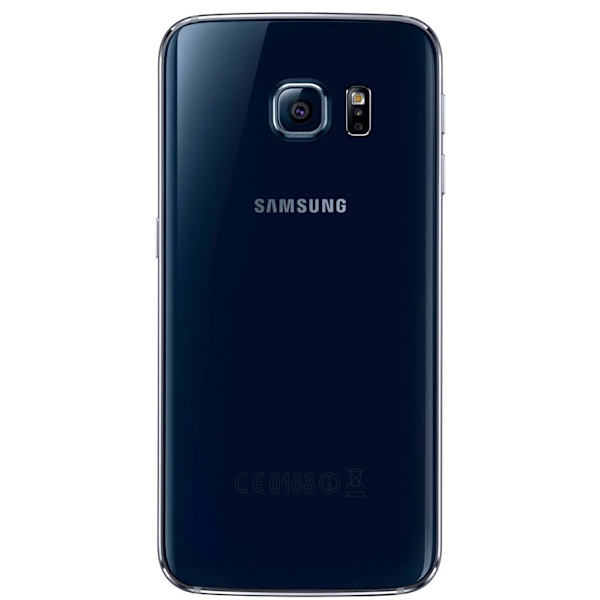 Samsung Galaxy S6 Edge ORIGINAL-Baksida (SVART/BLÅ)