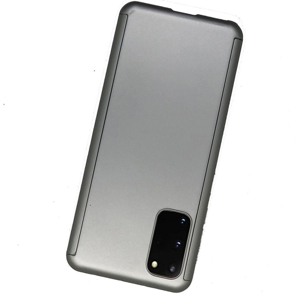 Samsung Galaxy S20 - Tyylikäs Floveme-kaksoiskansi Silver