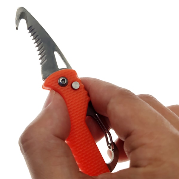 Praktiskt Multifunktionell Utf�llbar Fickkniv Orange