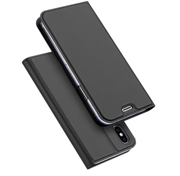 Fodral med Kortfack (SKIN Pro SERIES) till iPhone X/XS Guld