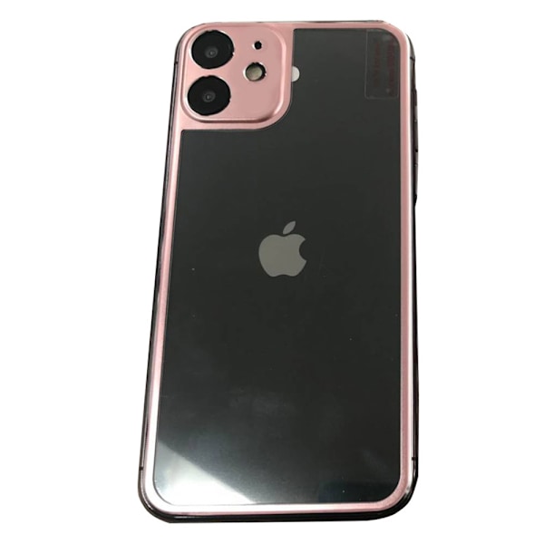 Fram- & Baksida Skärmskydd Aluminium 9H HD-Clear iPhone 11 Roséguld