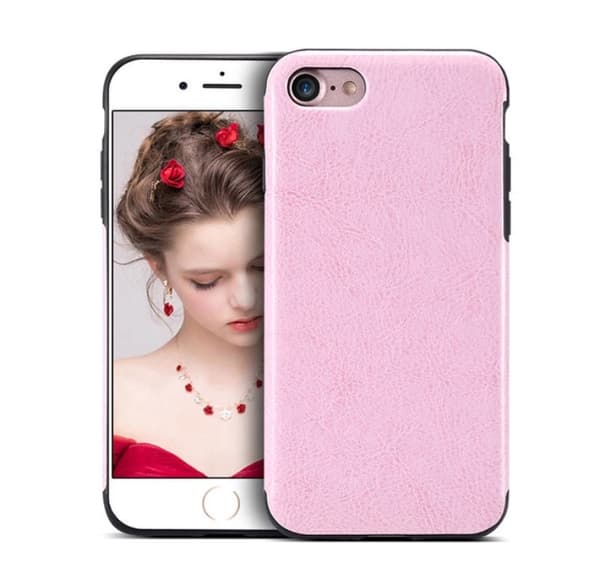 Smidigt Retro-Skal för iPhone 8 Vit