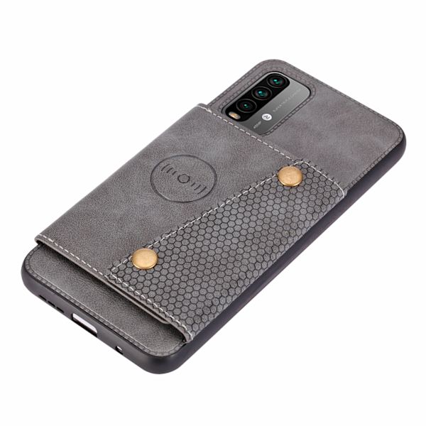 Xiaomi Redmi 9T - Skal med Korthållare Mörkblå