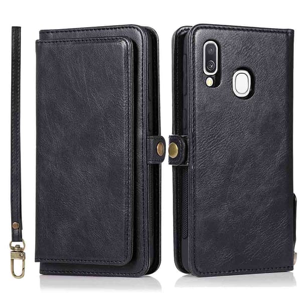 Professionellt Plånboksfodral - Samsung Galaxy A40 Röd